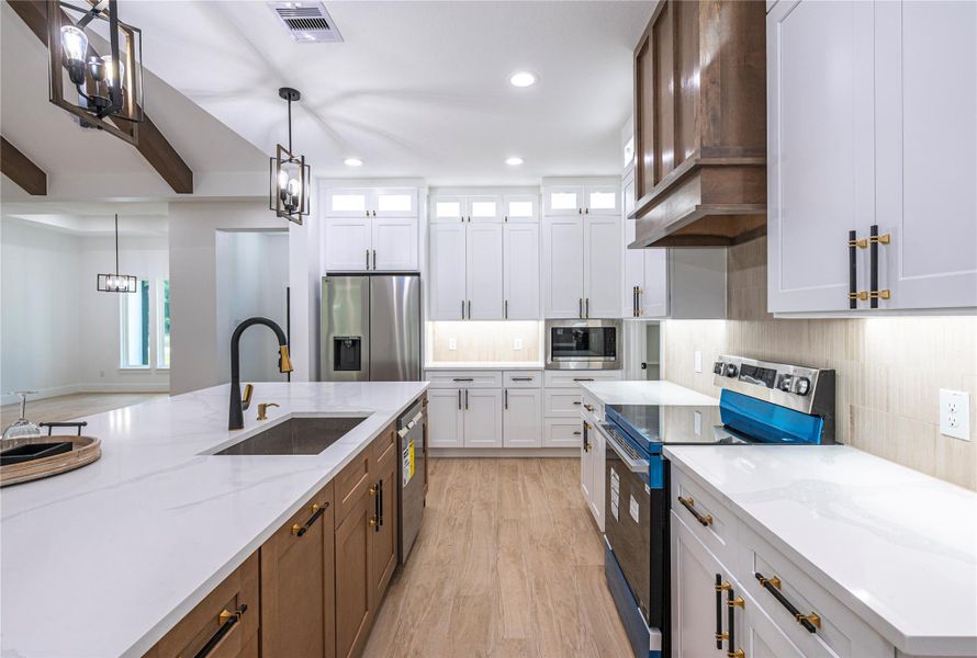 Furnished interior view inside a new home in , Dayton (Image 17).
