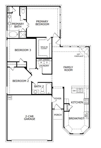 2D floor plan layout for the Concept 1503 by Risewell Homes in Chisholm Hills, Cleburne, TX (Image 4). 2D floor plan layout for the Concept 1503 by Risewell Homes in Chisholm Hills, Cleburne, TX (Image 4).