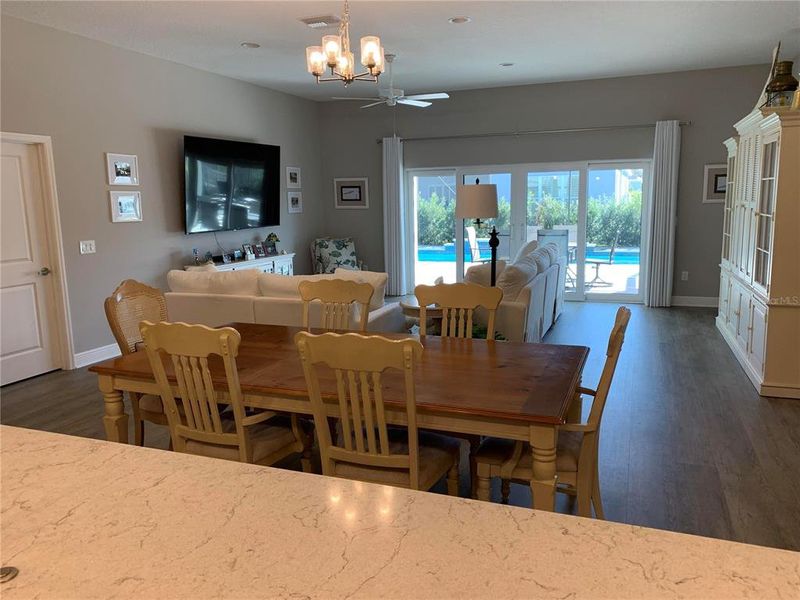 Furnished interior view inside a new home in , The Villages (Image 7).