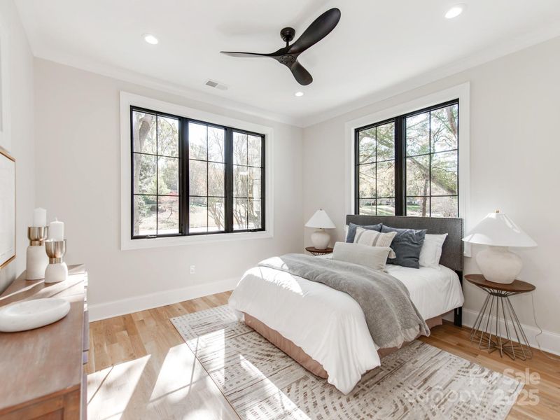 Furnished interior view inside a new home in , Charlotte (Image 8).