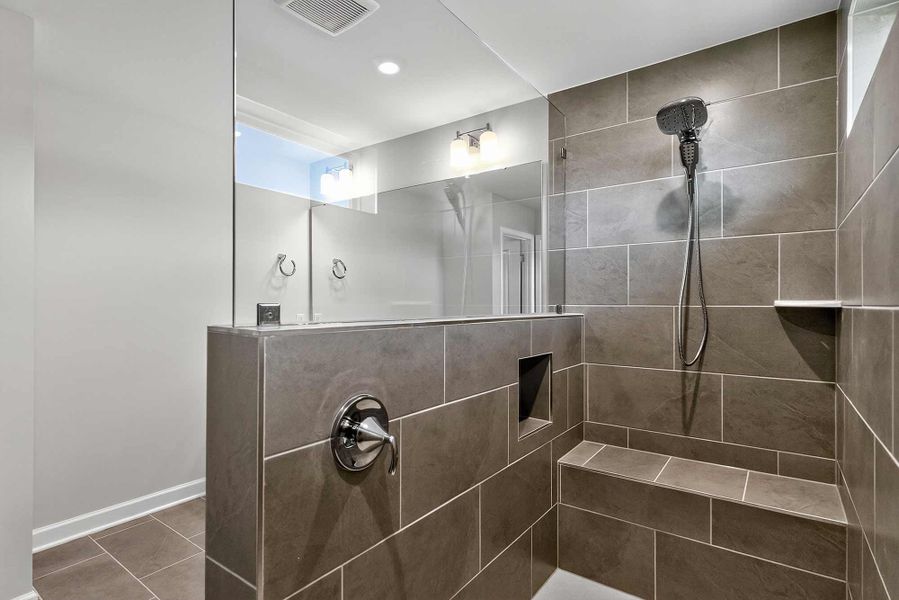 Representative interior finishes for a home built from the The Madison by David Weekley Homes in Serenity - The Village Collection, Fuquay Varina (Image 13).