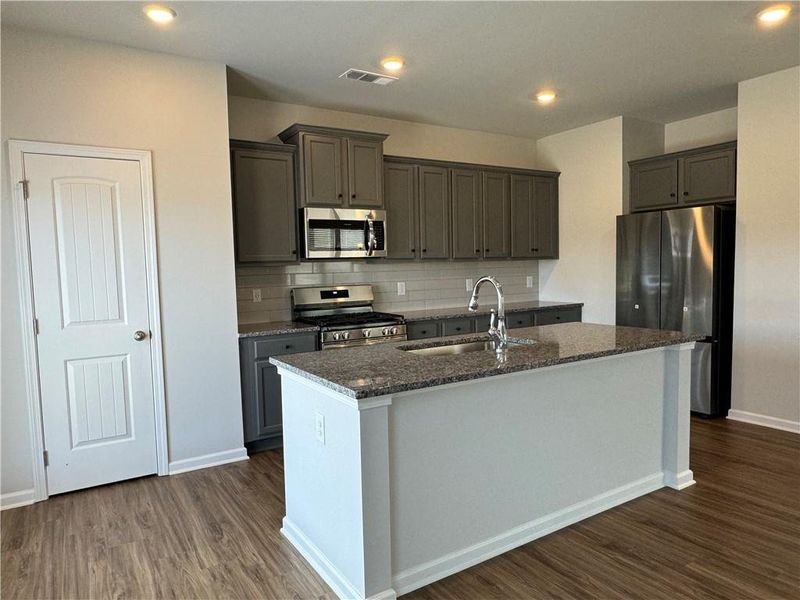 Furnished interior view inside a new home in , Dawsonville (Image 9).