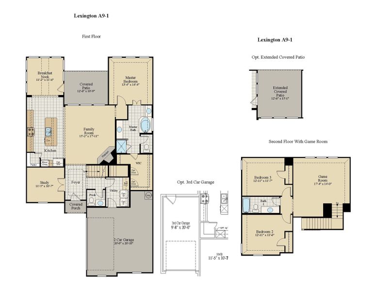 Lexington A9-1 Floor Plan