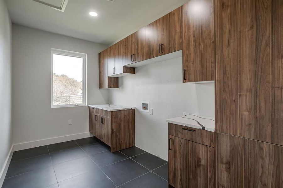 second floor laundry