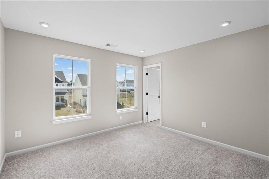 Spacious, unfurnished interior of a new home in Twin Lakes, Hoschton (Image 28). Spacious, unfurnished interior of a new home in Twin Lakes, Hoschton (Image 28).