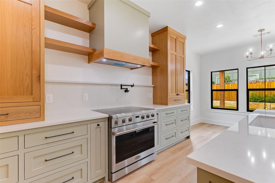 Furnished interior view inside a new home in , Cottonwood Shores (Image 11).