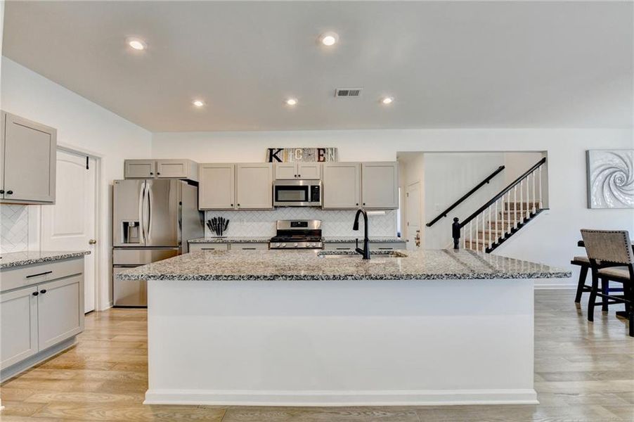 Furnished interior view inside a new home in Sweetbay Farm, Lawrenceville (Image 12).