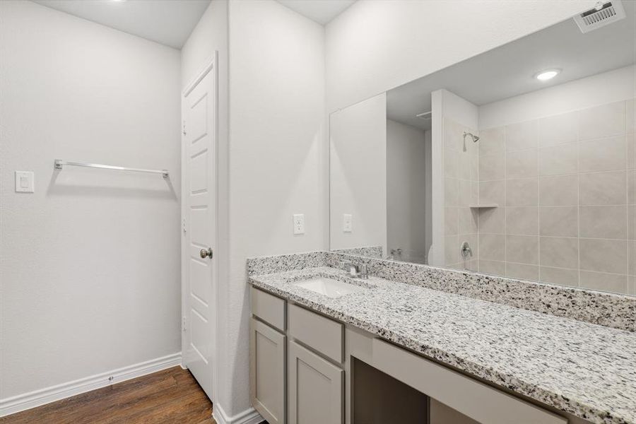 Furnished interior view inside a new home in Burgess Meadows, Cleburne (Image 10).