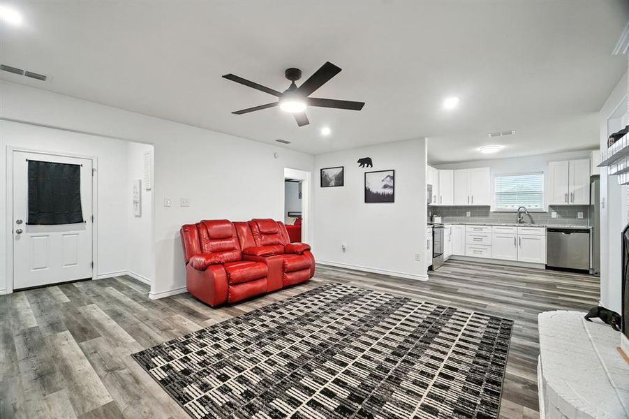 Furnished interior view inside a new home in , Hawley (Image 22).