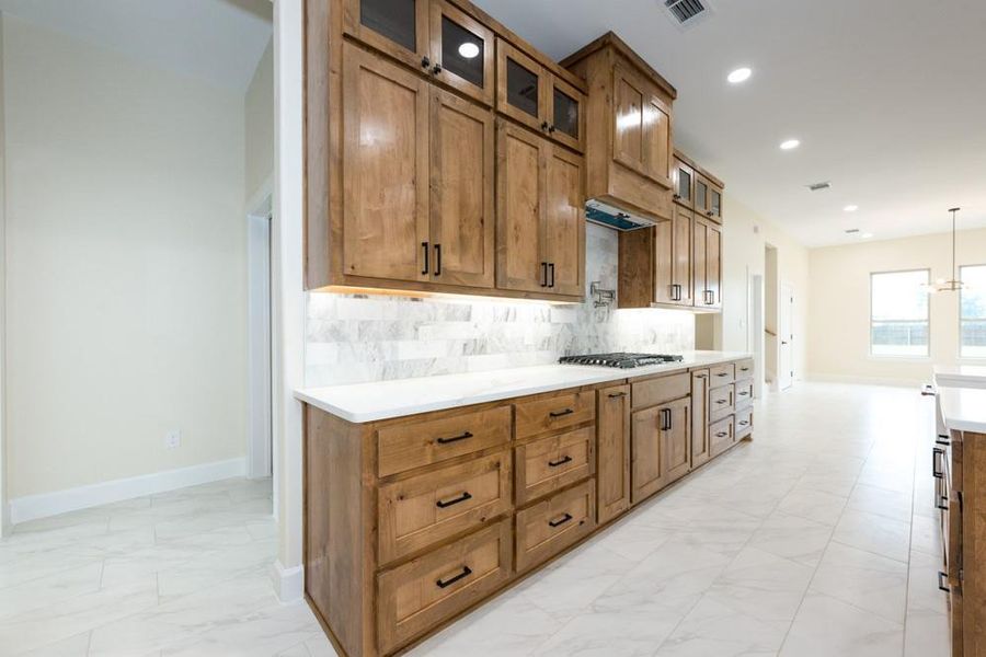 Furnished interior view inside a new home in , Blue Ridge (Image 17).