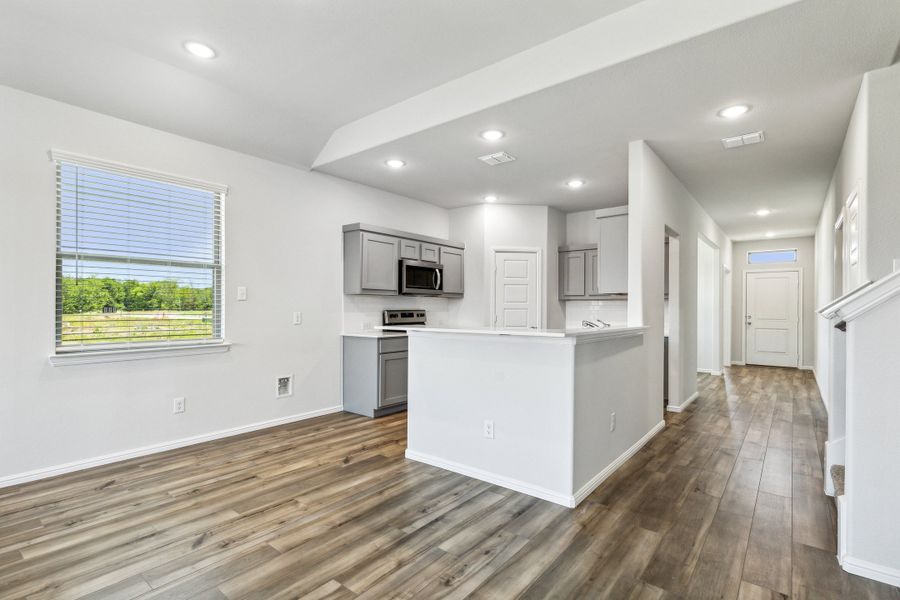 Open Floorplan in the Sapphire home plan by Trophy Signature Homes – REPRESENTATIVE PHOTO Open Floorplan in the Sapphire home plan by Trophy Signature Homes – REPRESENTATIVE PHOTO