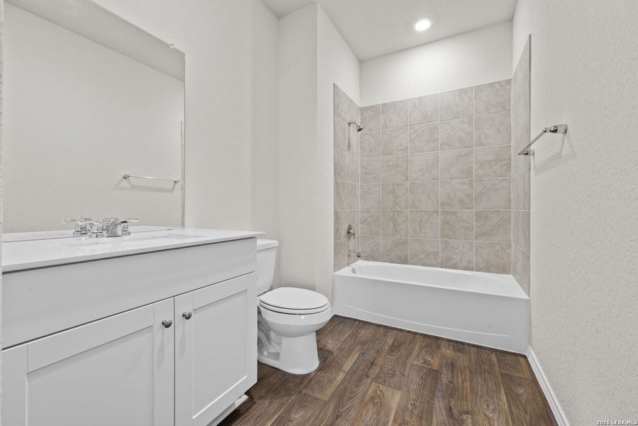 Furnished interior view inside a new home in Stonehill, San Antonio (Image 8).