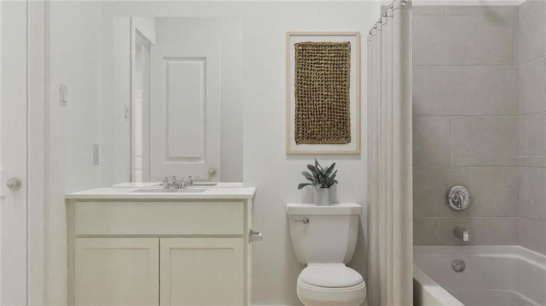 Furnished interior view inside a new home in , Kissimmee (Image 3).