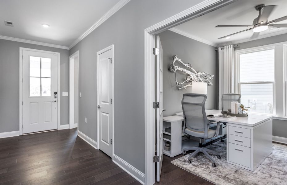 Furnished interior view inside a new home in Kinsdale, Lancaster (Image 8).