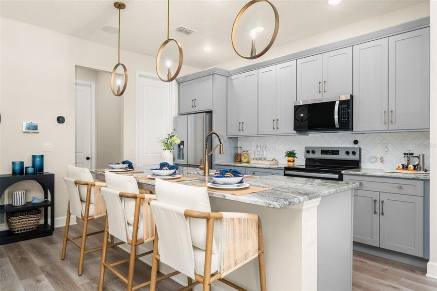 Furnished interior view inside a new home in , Sebring (Image 62).