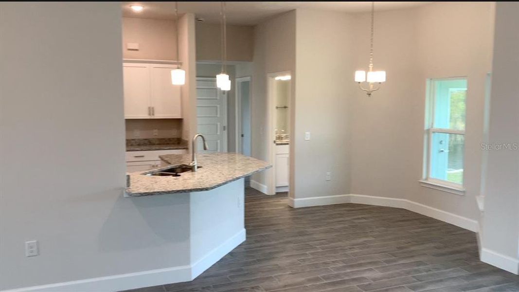 Furnished interior view inside a new home in South Gulf Cove, Port Charlotte (Image 6).