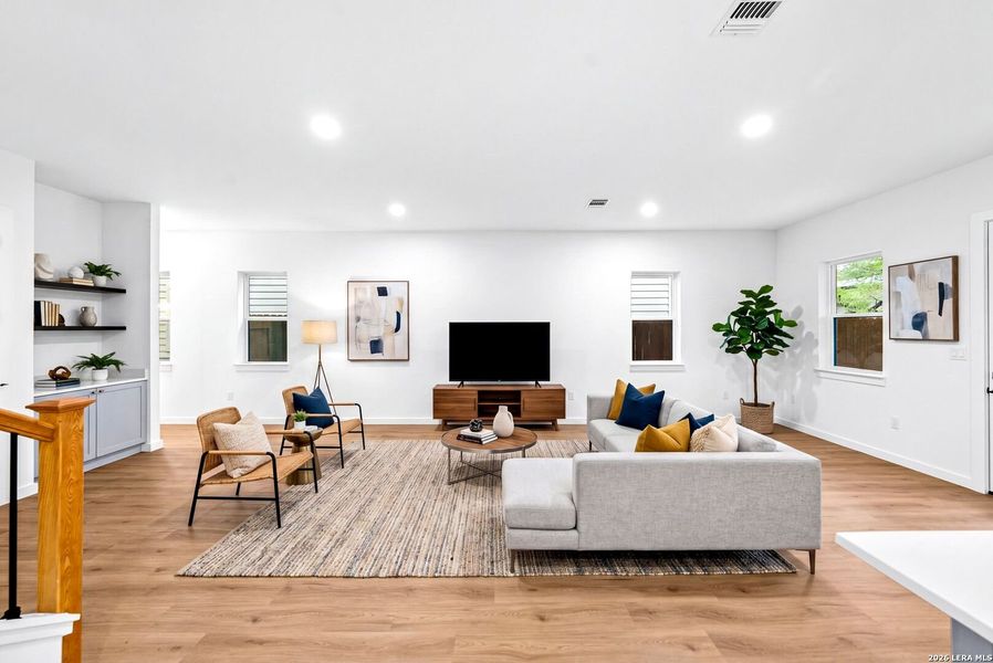 Furnished interior view inside a new home in , San Antonio (Image 5).