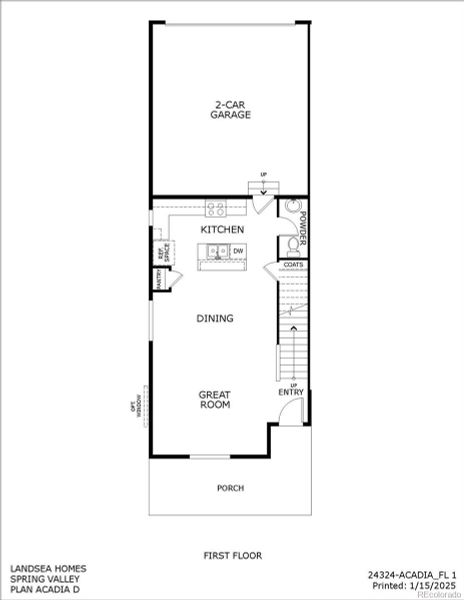 2D floor plan layout of this home in , Longmont, CO (Image 3).