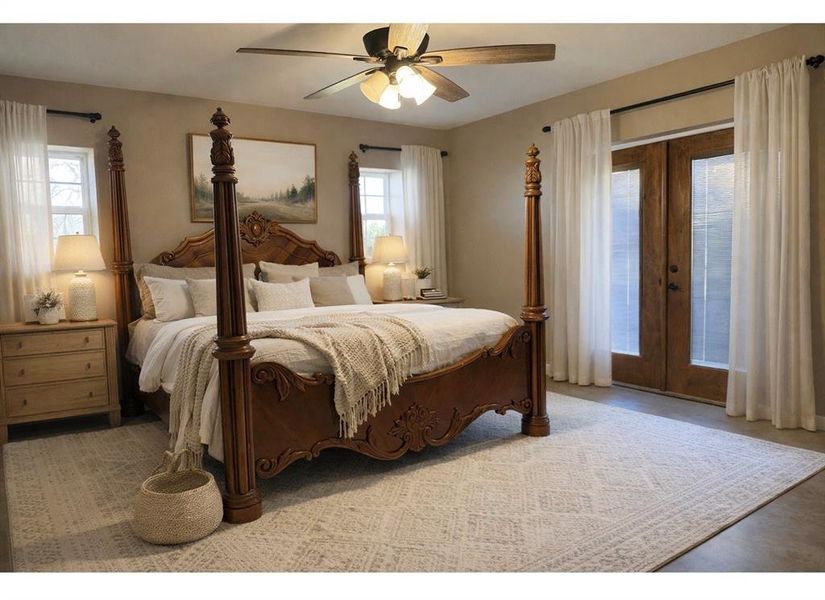 Furnished interior view inside a new home in , Seymour (Image 5).
