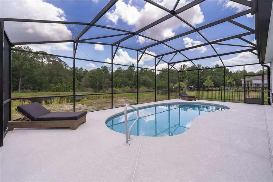 Exterior details and patio area of a home in , Davenport (Image 3).
