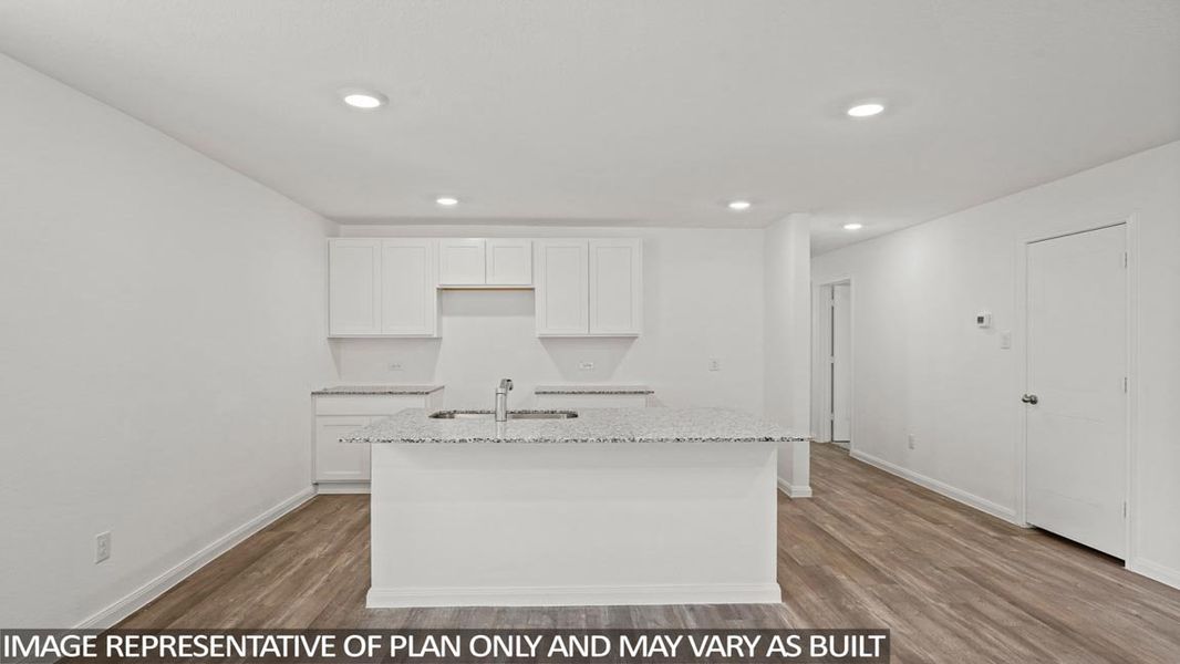 Furnished interior view inside a new home in McCrorey Trails, Conroe (Image 7).