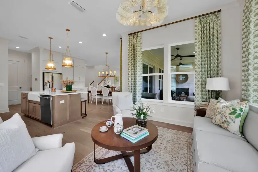 Representative furnished interior of a home built from the Scarlett by Riverside Homes in Sagebrush at EverRange, Jacksonville (Image 50).
