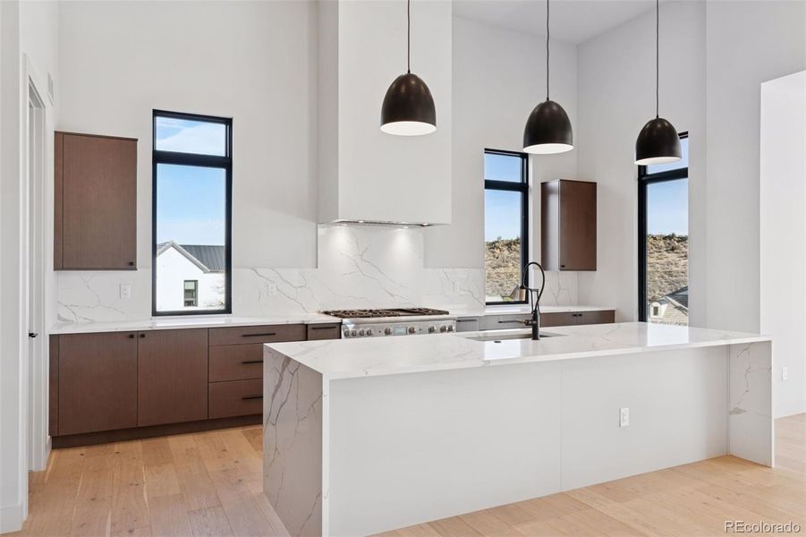 Furnished interior view inside a new home in , Littleton (Image 15).