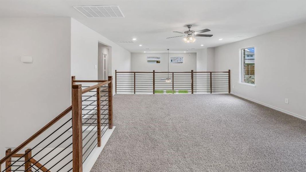 Spacious, unfurnished interior of a new home in The Landing at Hidden Lakes, McKinney (Image 26). Spacious, unfurnished interior of a new home in The Landing at Hidden Lakes, McKinney (Image 26).