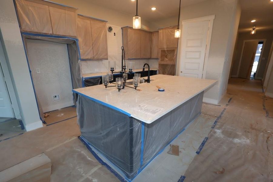 In-progress construction of a new home in ARTAVIA 50' Homesites, Conroe, TX (Image 6). In-progress construction of a new home in ARTAVIA 50' Homesites, Conroe, TX (Image 6).