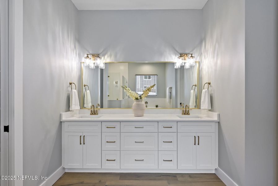 Furnished interior view inside a new home in , Jacksonville (Image 48).