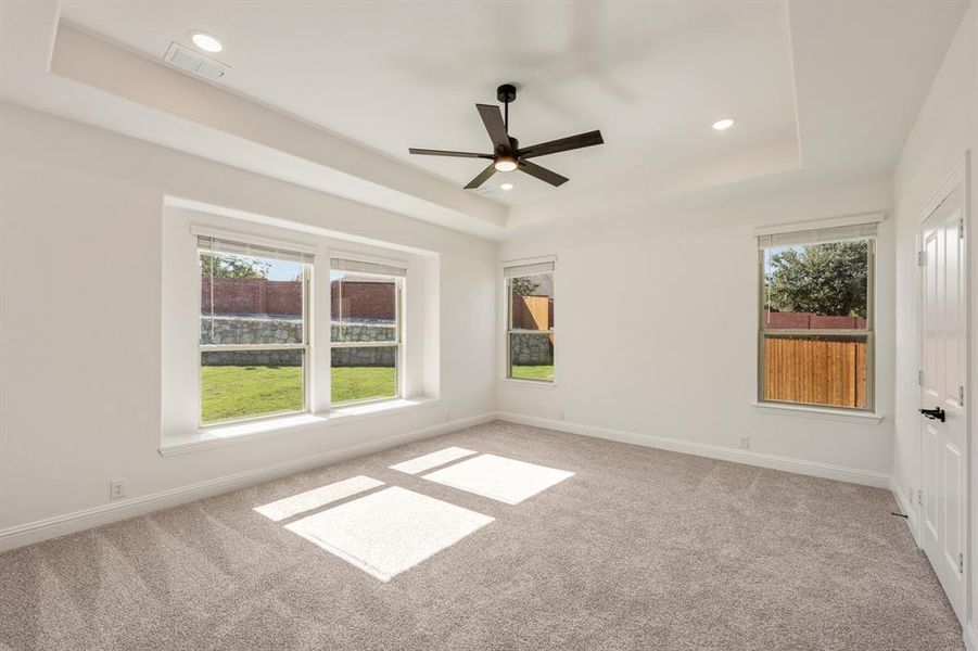Spacious, unfurnished interior of a new home in The Enclave at Parks of Aledo, Aledo (Image 30). Spacious, unfurnished interior of a new home in The Enclave at Parks of Aledo, Aledo (Image 30).