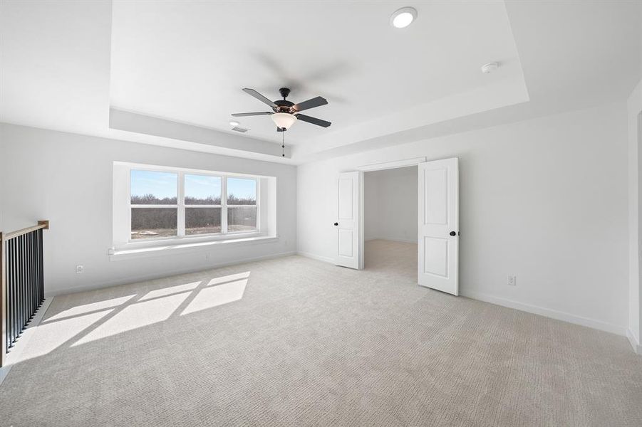 Spacious, unfurnished interior of a new home in Inspiration - Paradise Village, Lucas (Image 31).