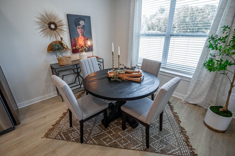 Representative furnished interior of a home built from the Willow by Grant & Co in Manor at Hall Creek, Arlington (Image 113).