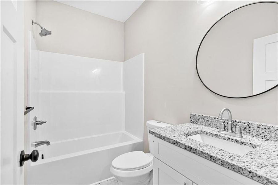 Furnished interior view inside a new home in , Dalton (Image 9).