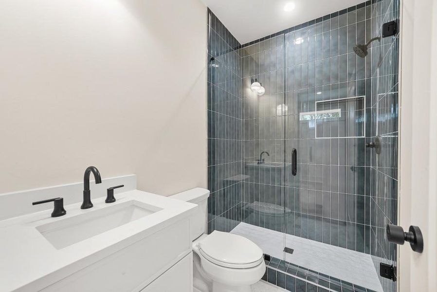 Furnished interior view inside a new home in , Atlanta (Image 7).