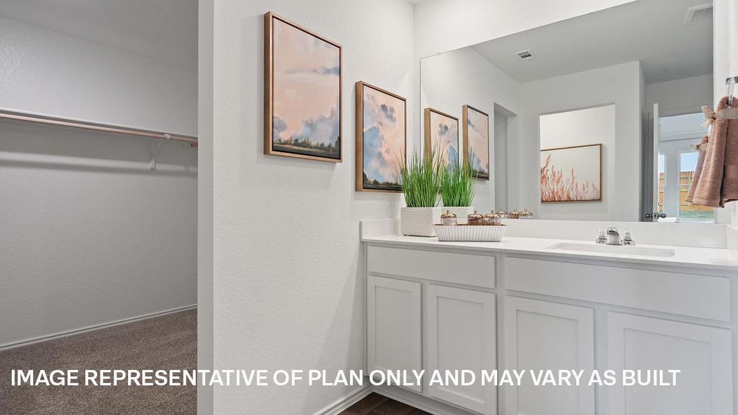 Furnished interior view inside a new home in Durango, Mustang Ridge (Image 22).