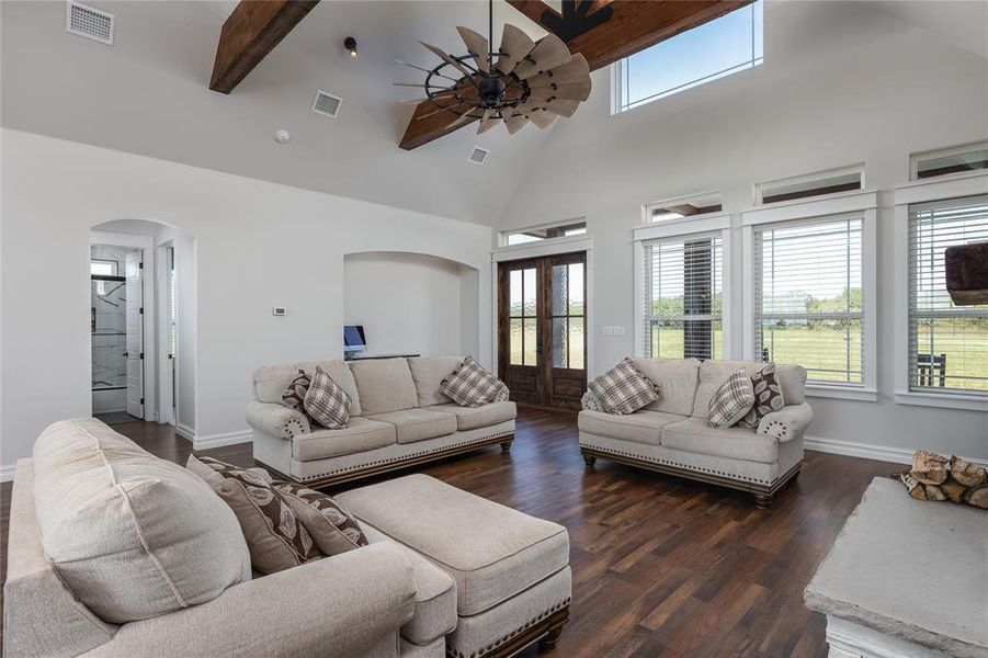 Furnished interior view inside a new home in , Bowie (Image 17).