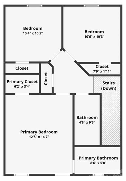 Second floor plan