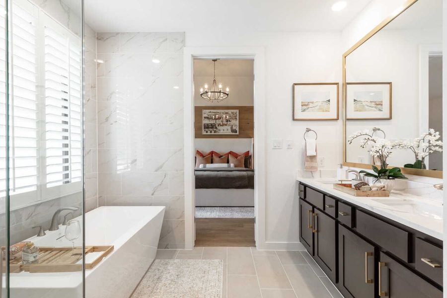 Representative Primary Bathroom - some options shown