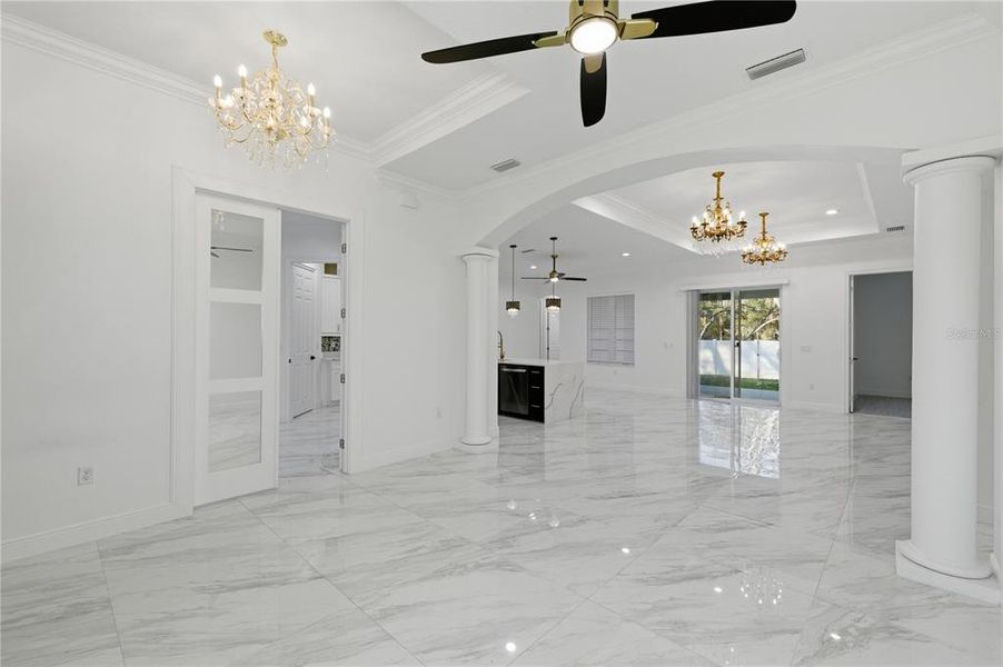 Spacious, unfurnished interior of a new home in , Ocala (Image 28).