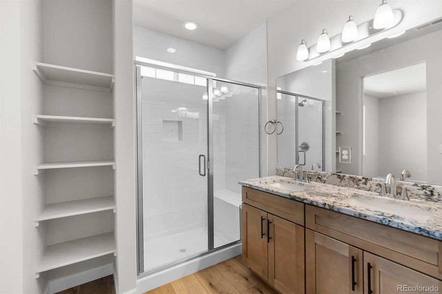 Furnished interior view inside a new home in Rhyolite Ranch, Castle Rock (Image 5).