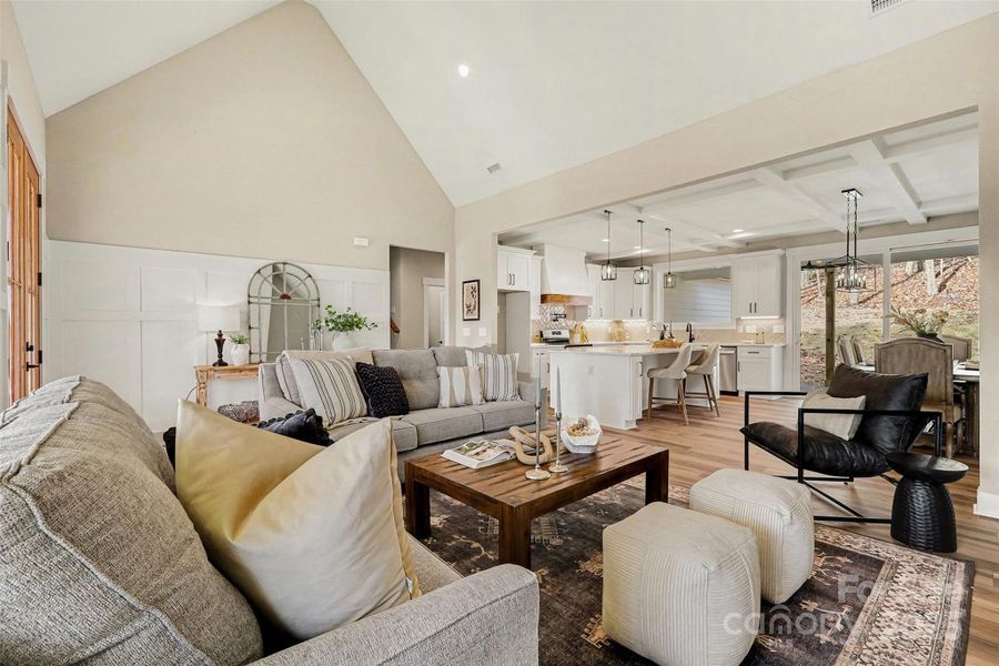 Furnished interior view inside a new home in , York (Image 5).