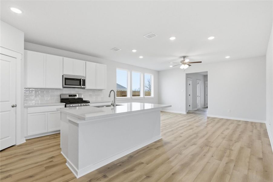 Furnished interior view inside a new home in Infinity Square, Kyle (Image 7).