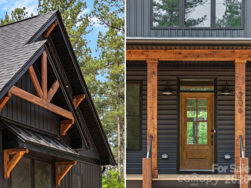 Exterior details and patio area of a home in , Asheboro (Image 3).