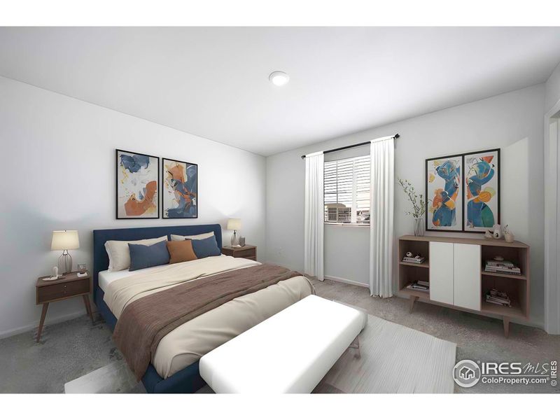 Furnished interior view inside a new home in , Johnstown (Image 4). Furnished interior view inside a new home in , Johnstown (Image 4).