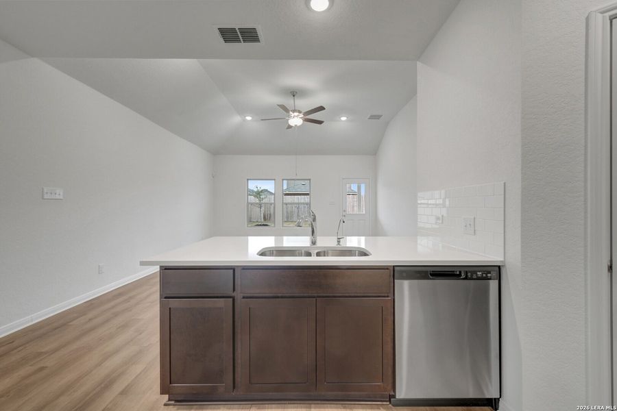 Furnished interior view inside a new home in Park Place, New Braunfels (Image 13).
