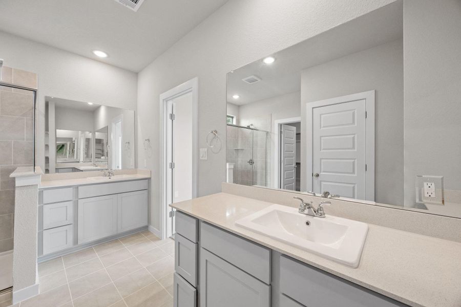 Furnished interior view inside a new home in Prairie Winds, Hutto (Image 16). Furnished interior view inside a new home in Prairie Winds, Hutto (Image 16).