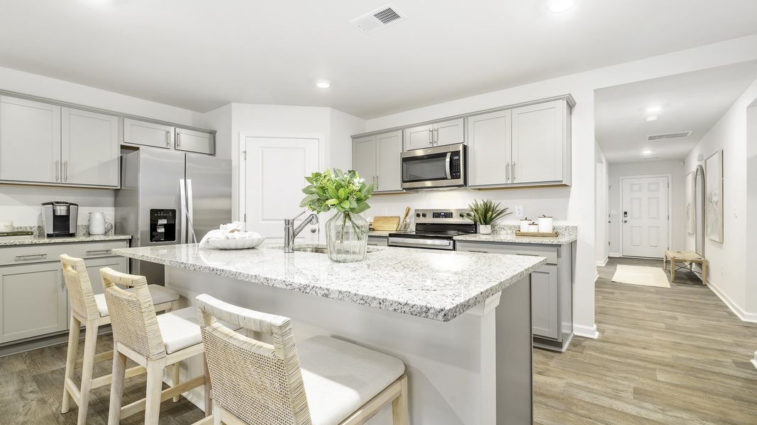 Furnished interior view inside a new home in Wilson's Ridge, Wilson's Mills (Image 8).
