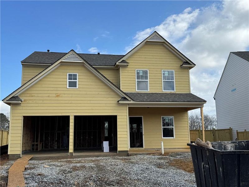 In-progress construction of a new home in The Reserve at Willow Oaks, Canton, GA (Image 18).