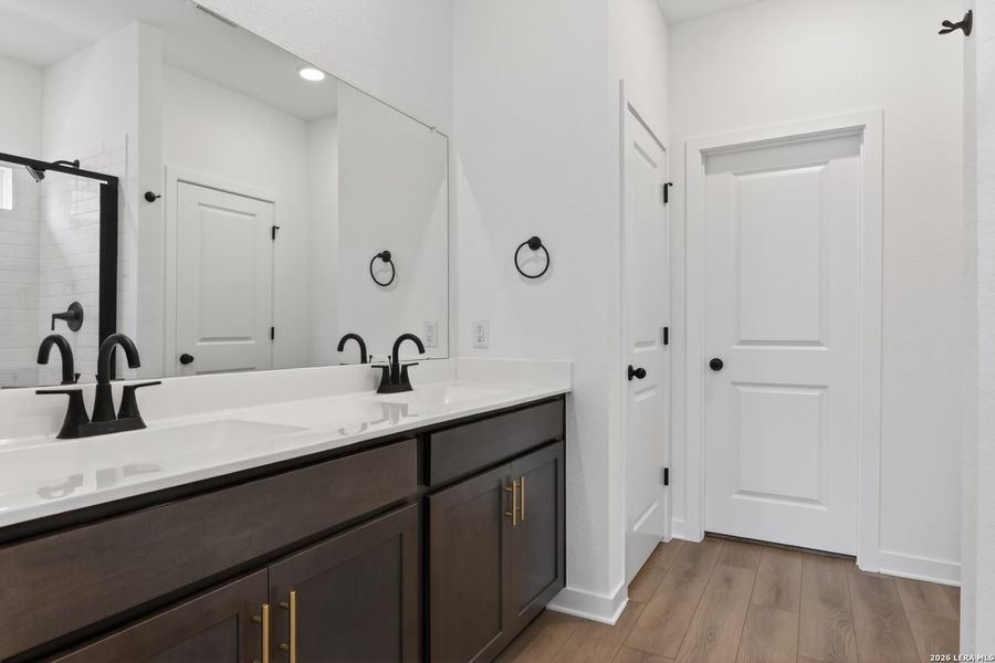 Furnished interior view inside a new home in Nopal Valley, San Antonio (Image 5).